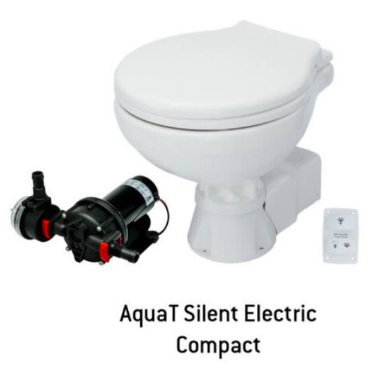 Küçük Taş Tuvalet Aqua T Silent Compact 24V