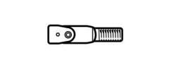 MDS TOGGLE/STUD M10 ASSY