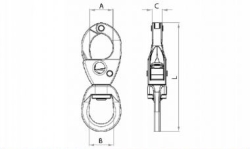 Spike Snap Shackle 3 mm